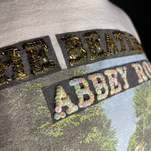 Custom Reworked Beatles Sequin Tee
